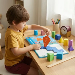3D-bok med Smart geometri för barn